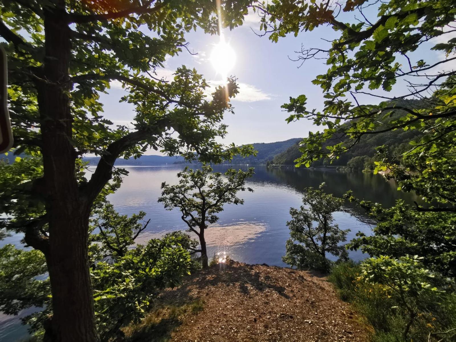 Ferienhaus Schoene Aussicht Ferienwohnung Gruen Hemfurth-Edersee Kültér fotó