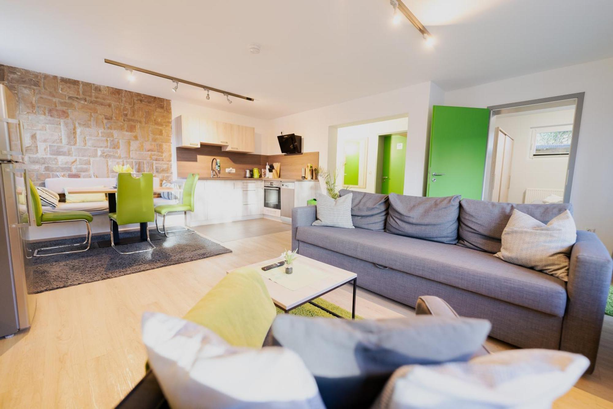 Ferienhaus Schoene Aussicht Ferienwohnung Gruen Hemfurth-Edersee Kültér fotó